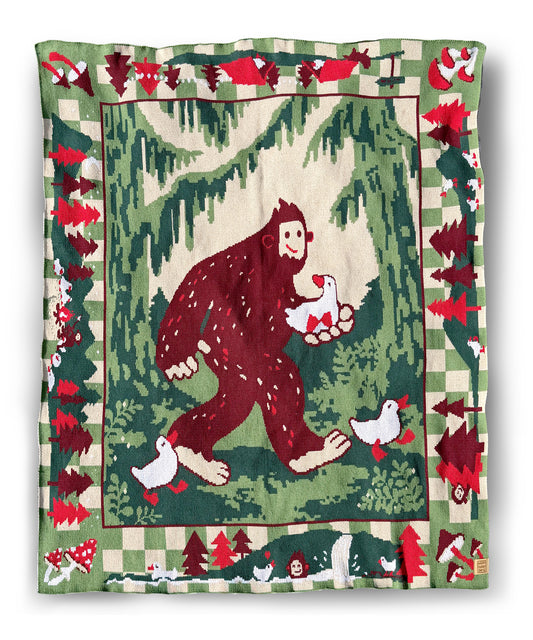 Blanket: Bigfoot (2 colors)