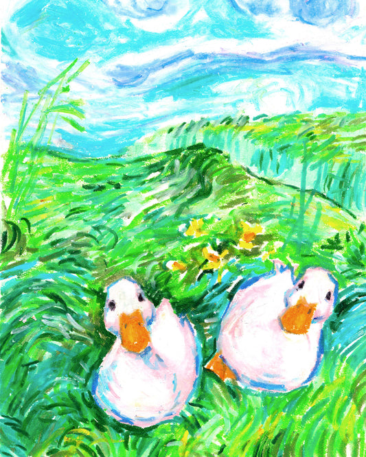 GRASS VAN GOGH
