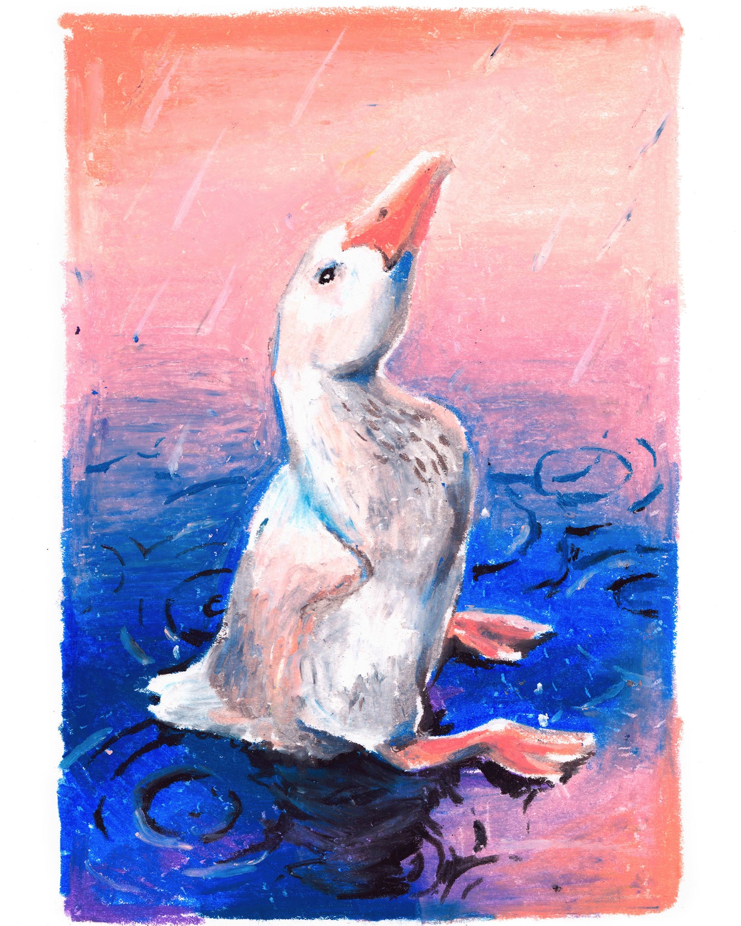 Under the rain