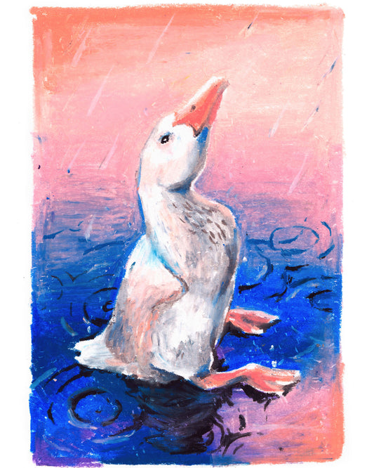Under the rain