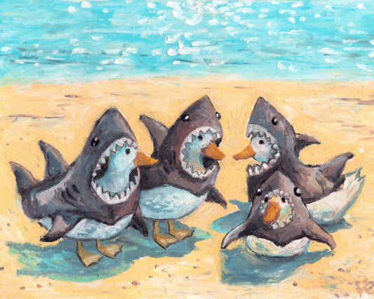 Ducky sharks