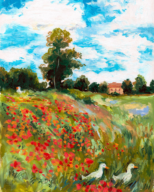 DUCK MONET FIELD