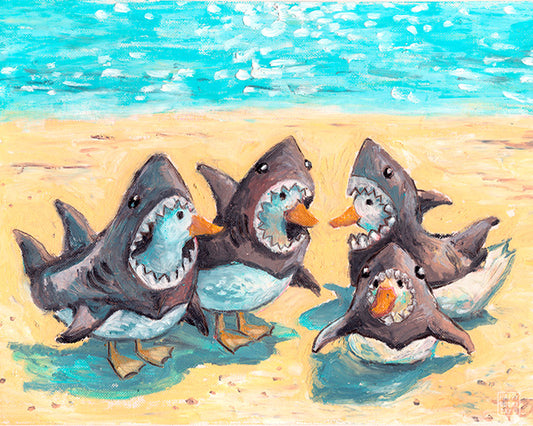 Ducky sharks
