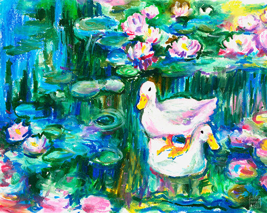 DUCK POND MONET